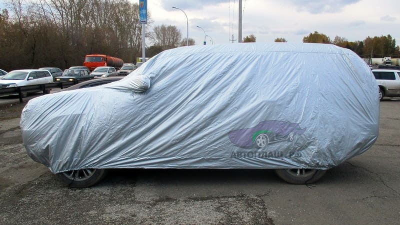 Чехол для внедорожника Cadillac Escalade, вид сбоку