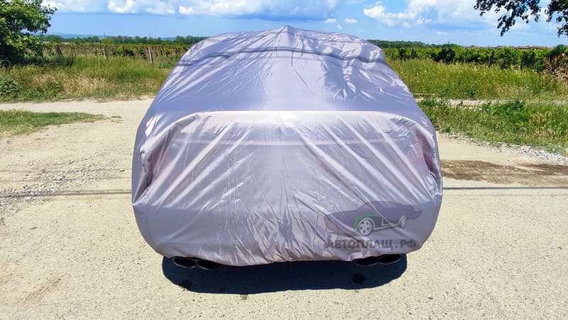 Модельный чехол для Mercedes-Benz S-Klasse (W221) Long вид сзади
