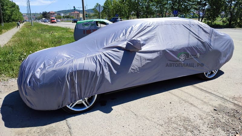 Модельный чехол для Mercedes-Benz S-Klasse (W221) Long вид сзади