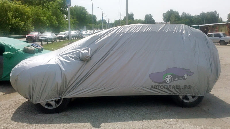 Чехол для кроссовера Renault Duster вид сбоку