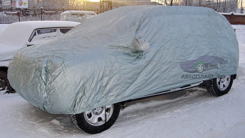 Чехол для кроссовера Renault Duster вид сбоку