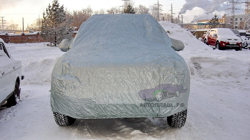 Чехол для кроссовера Renault Duster вид спереди