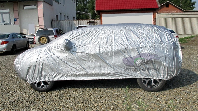 Защитный чехол для кроссовера Renault Kaptur вид сбоку