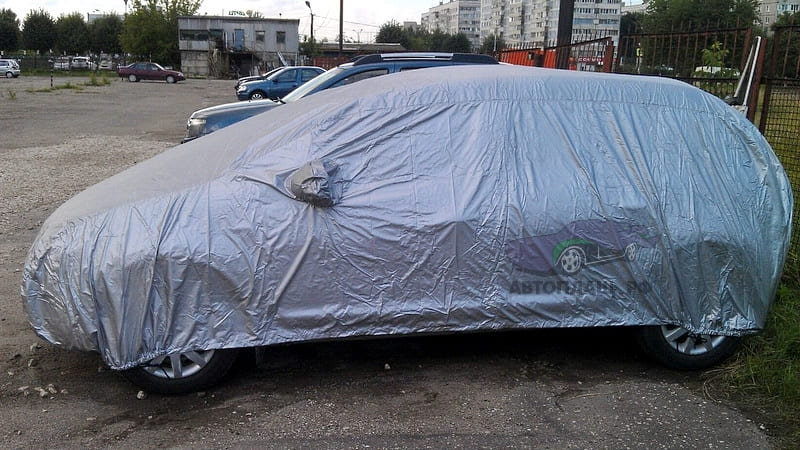 Защитный чехол для Renault Sandero вид сбоку