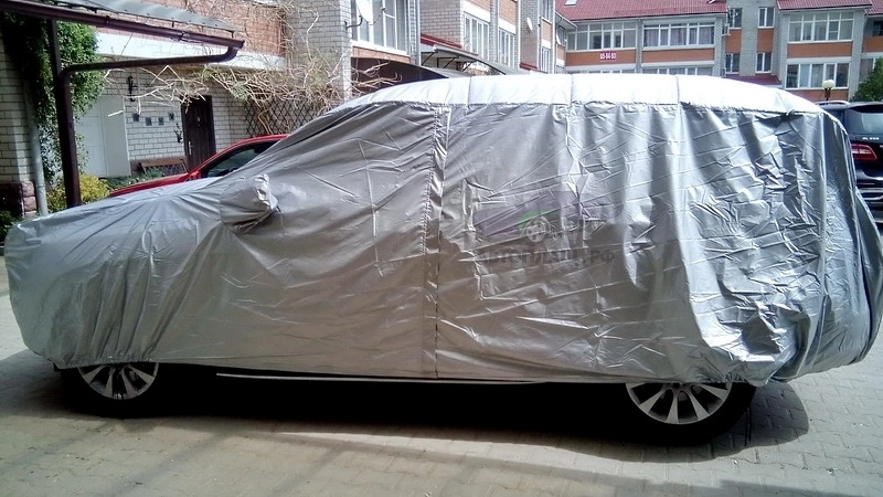 Антиград для внедорожника Mercedes Benz ML, вид сбоку