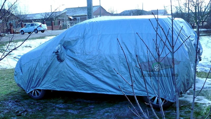 Чехол для автомобиля Chery QQ, вид сбоку