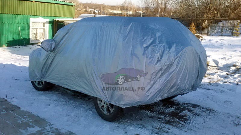 Тентовый чехол для Chery Tiggo, вид сзади