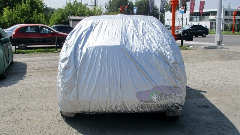 Чехол для автомобиля Fiat Punto 3дв. вид сзади