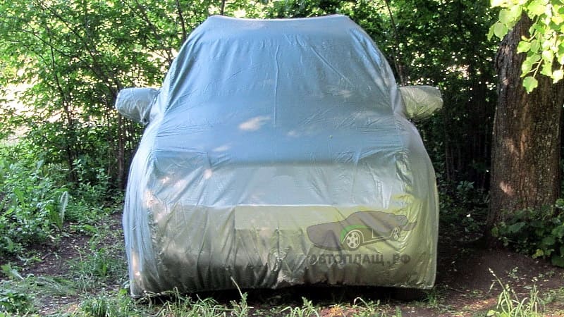 Чехол для кроссовера Hyundai Tucson '2004–15 вид спереди