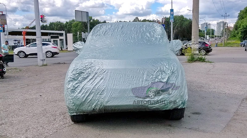 Чехол на внедорожник Kia Sorento '2002-09 вид спереди