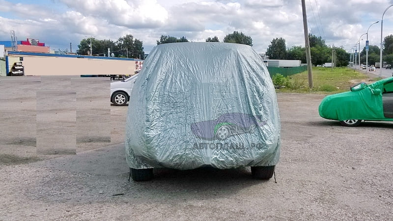 Чехол на внедорожник Kia Sorento '2002-09 вид сзади