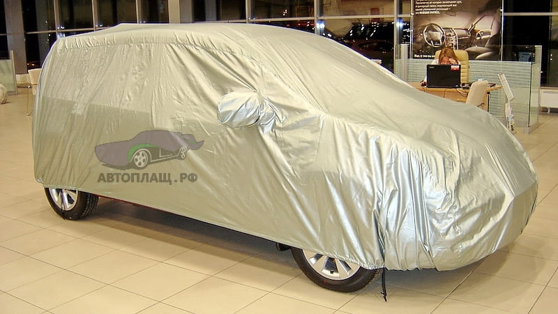 Чехол на хэтчбек Nissan Note вид сбоку