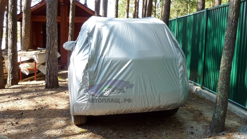 Защитный чехол-тент Subaru Forester '2013 вид сзади
