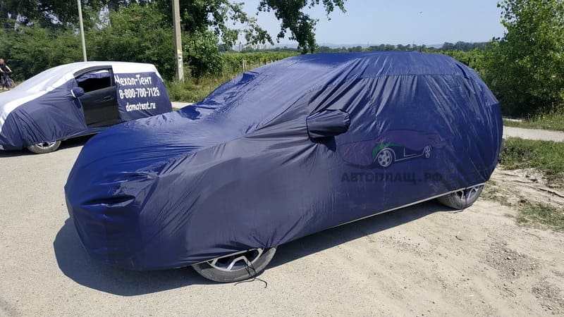 Защитный чехол на авто Subaru XV вид сбоку