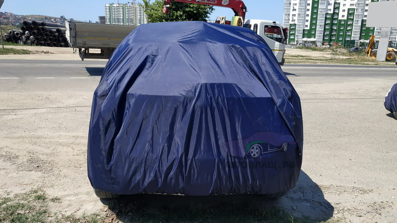 Защитный чехол на авто Subaru XV вид сзади
