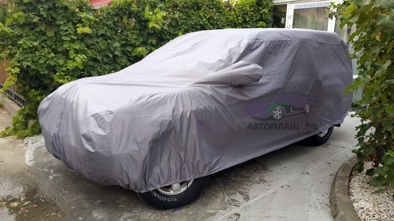 Модельный тент для внедорожника Toyota Land Cruiser 100 вид сбоку