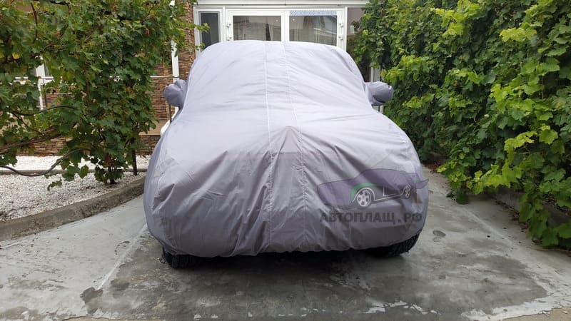 Модельный тент для внедорожника Toyota Land Cruiser 100 вид спереди