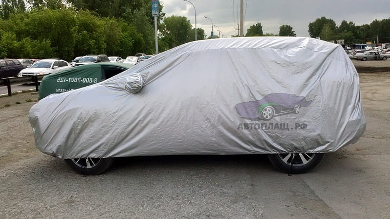 Чехол на авто Toyota RAV4 '2016-21 вид сбоку