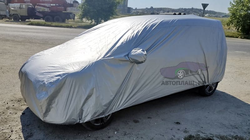 Чехол на автомобиль Toyota Sienta вид сбоку