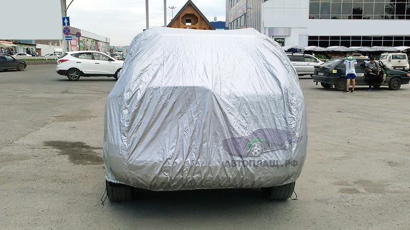 Модельный чехол для авто Volvo XC90 вид сзади