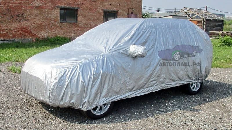 Модельный тент-чехол для авто Lada Kalina SW Cross вид сбоку