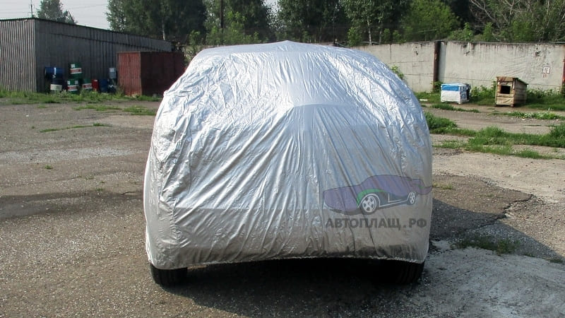 Модельный тент-чехол для Lada X-Ray вид сзади